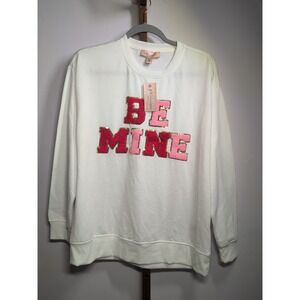 New Philosophy PM/TPM‎ Be Mine Valentine Long Sleeve Sweatshirt